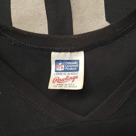 Vtg Rawlings Los Angeles Raiders Marcus Allen Tshirt Shirt Single Stitch USA M-L - Picture 10 of 11